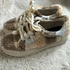 Toms Lug Platform Sneaker Multi Brown women's 8